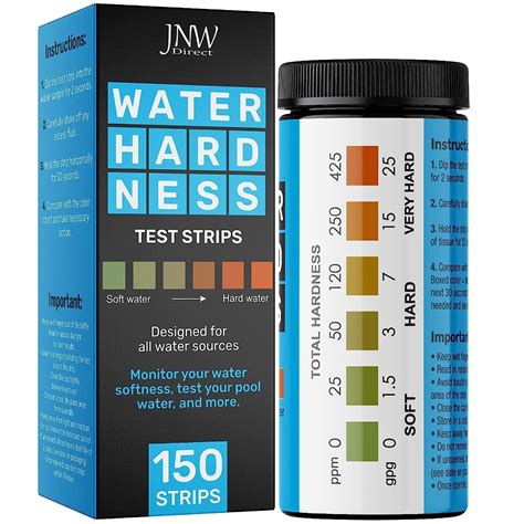 lowes hard water test|free water hardness test strips.